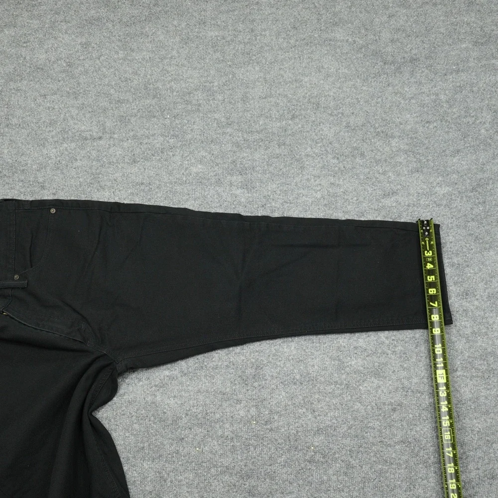 Levi's 541 Jeans Mens 36x25 Black Athletic Taper Stretch Denim Zip Fly 5-Pocket